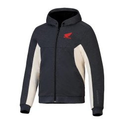 блуза,мъжки,пуловери,alpinestars,honda,chrome,v3,sport,full,zip,sweatshirt,anthracite,melange,off,white,(black)