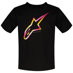 тениска,мъжки,тениски,alpinestars,omnium,csf,short,sleeve,t,shirt,black,(black)
