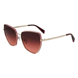 слънчеви,очила,слънчеви,очила,liu·jo,159s,sunglasses,rose,gold,(red)