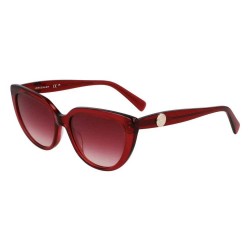 слънчеви,очила,слънчеви,очила,longchamp,766s,sunglasses,transparent,burgundy,(red)