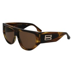 слънчеви,очила,слънчеви,очила,victoria,beckham,676s,sunglasses,striped,khaki,(black)