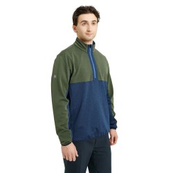 блуза,мъжки,пуловери,abacus,golf,erne,half,zip,sweatshirt,forest,(green)