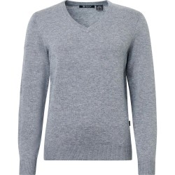 блуза,дамски,пуловери,дамски,плетени,дрехи,abacus,golf,liffin,woman,v,neck,sweater,grey,(grey,melange)