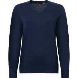 блуза,дамски,пуловери,дамски,плетени,дрехи,abacus,golf,liffin,woman,v,neck,sweater,navy,(blue)