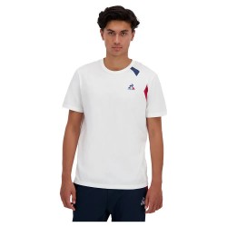 тениска,мъжки,тениски,le,coq,sportif,tri,n°1,short,sleeve,t,shirt,new,optical,white,(white)