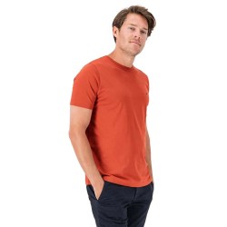 Тениска Fynch hatton 14071500 short sleeve T-shirt - Orange (Rust) тениска,мъжки,тениски,дамски,тениски,fynch,hatton,14071500,short,sleeve,t,shirt,orange,(rust)