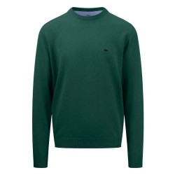 Блуза Fynch hatton 1414210 sweater - Green (Dark Emerald) блуза,мъжки,пуловери,дамски,пуловери,fynch,hatton,1414210,sweater,green,(dark,emerald)