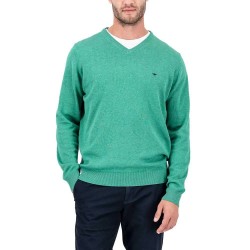 блуза,мъжки,пуловери,fynch,hatton,1414211,v,neck,sweater,grass,green,(green)
