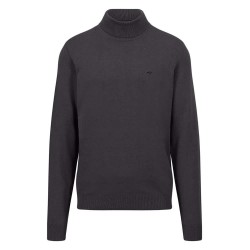 блуза,мъжки,пуловери,fynch,hatton,1414217,high,neck,sweater,charcoal,(black)