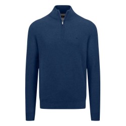 блуза,мъжки,пуловери,fynch,hatton,1414222,half,zip,sweater,night,(blue)