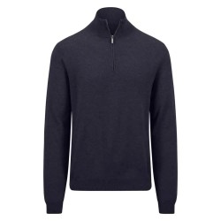 блуза,мъжки,пуловери,fynch,hatton,1414802,half,zip,sweater,blue