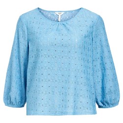 дамски,блузи,дамски,ризи,object,laila,3,4,sleeve,blouse,cornflower,blue,(blue)