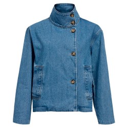 Яке Object Tilla Gro denim jacket - Blue (Medium Blue Denim) яке,мъжки,якета,дамски,якета,и,палта,object,tilla,gro,denim,jacket,blue,(medium,blue,denim)