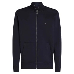 блуза,мъжки,пуловери,tommy,hilfiger,essential,terry,full,zip,sweatshirt,blue