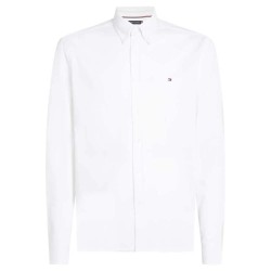 риза,с,дълъг,ръкав,мъжки,ризи,tommy,hilfiger,flex,dobby,long,sleeve,shirt,white