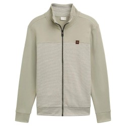 блуза,мъжки,пуловери,tom,tailor,detailed,stand,up,full,zip,sweatshirt,green