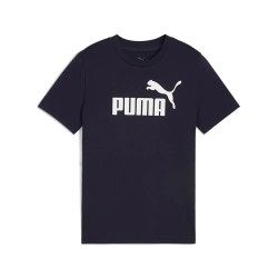 тениска,детски,тениски,puma,684906,ess,nº1,logo,short,sleeve,t,shirt,black,(new,navy)