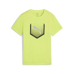 тениска,детски,тениски,puma,active,sports,graphic,short,sleeve,t,shirt,yellow,(lemon,sherbert)