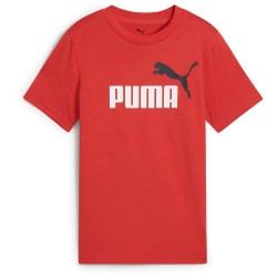 тениска,детски,тениски,puma,ess,2,color,nº1,logo,short,sleeve,t,shirt,red,fire,(red)