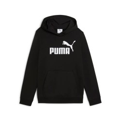 суичър,детски,блузи,puma,ess,nº1,logo,hoodie,black,(black)