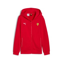 суичър,детски,блузи,puma,ferrari,race,hoodie,red