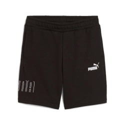 къси,панталони,детски,панталони,puma,sport,graphic,sweat,shorts,black