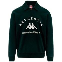 суичър,мъжки,пуловери,kappa,pola,auth,kontemporary,hoodie,green