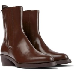 дамски,боти,дамски,високи,обувки,за,ходене,camper,bonnie,booties,bordeaux,(red)