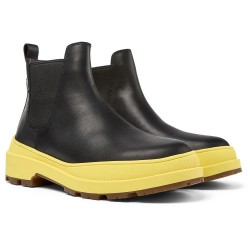 дамски,боти,дамски,високи,обувки,за,ходене,camper,brutus,trek,booties,black,yellow,(black)