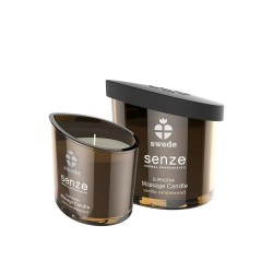 хигиена,тяло,swede,euphoria,vanilla,sandalwood,massage,candle,150ml,white,(golden)