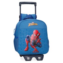 чанта,с,колела,куфари,marvel,spiderman,vigilant,25,cm,trolley,bag,blue