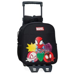 чанта,с,колела,куфари,marvel,versus,spidey,25,cm,trolley,bag,black