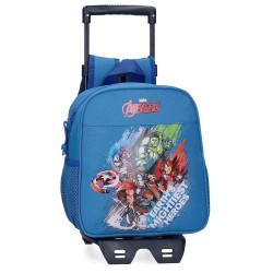 чанта,с,колела,куфари,marvel,avengers,heroes,25,cm,trolley,bag,blue