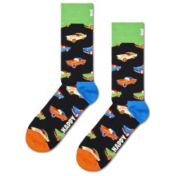 чорапи,мъжки,чорапи,happy,socks,car,crew,socks,black,(black)