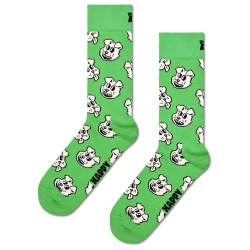 чорапи,мъжки,чорапи,happy,socks,doggo,crew,socks,green