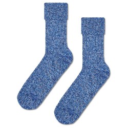 чорапи,мъжки,чорапи,happy,socks,folded,cuff,crew,socks,blue,(blue)