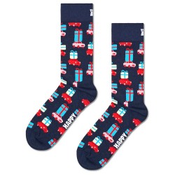 чорапи,мъжки,чорапи,happy,socks,holiday,shopping,crew,socks,navy,(blue)