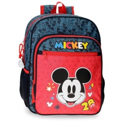 юношеска,раница,раници,disney,mickey,get,moving,38,cm,junior,backpack,blue
