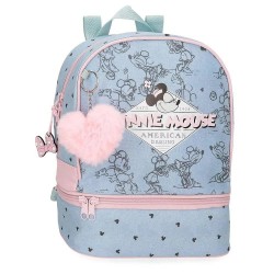 юношеска,раница,раници,disney,minnie,american,darling,junior,backpack,blue