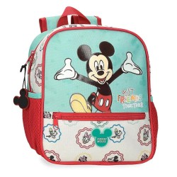 юношеска,раница,раници,disney,mickey,best,friends,together,junior,backpack,multicolor