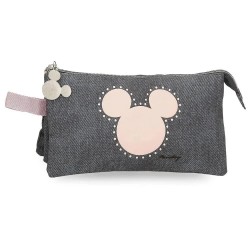 канцеларски,принадлежности,disney,mickey,studs,pencil,case,black