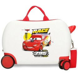куфари,disney,joy,cars,24l,trolley,bag,white,(beige)