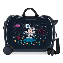 Disney Mickey On The Moon 34L trolley bag - Blue (Blue) куфари,disney,mickey,on,the,moon,34l,trolley,bag,blue,(blue)