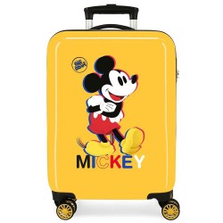 Disney Mickey 3D 55 cm 34L trolley bag - Yellow (Yellow) куфари,disney,mickey,3d,55,cm,34l,trolley,bag,yellow,(yellow)