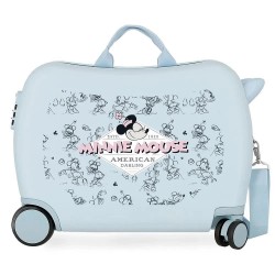 куфари,disney,minnie,american,darling,38l,trolley,bag,blue,(blue)