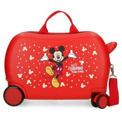 куфари,disney,mickey,best,friends,together,24l,trolley,bag,red,(red)