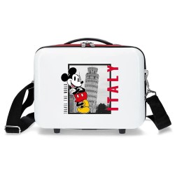 несесер,тоалетни,принадлежности,disney,mickey,italy,wash,bag,white,(white)