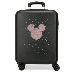 Disney Mickey Studs 55 cm 35L trolley bag - Black (Black) куфари,disney,mickey,studs,55,cm,35l,trolley,bag,black,(black)