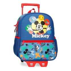 куфари,disney,mickey,peek,a,boo,33,cm,trolley,bag,blue