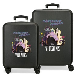 куфари,disney,incredibly,fabulous,104l,trolley,bag,2,units,black